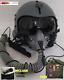 HGU-33 FIGHTER PILOT HELMET GREY WITH MBU-12 OXYGEN MASK (REPLICA)+Exclusive Bag