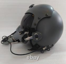 HGU-33 FIGHTER PILOT HELMET GREY WITH MBU-12 OXYGEN MASK (REPLICA)+Exclusive Bag