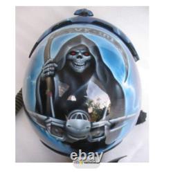 HGU-33 FIGHTER PILOT HELMET VF-101 GREAM REAPERS Mask Not Include