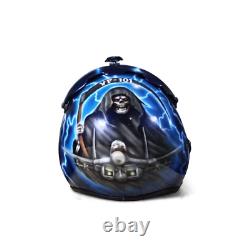 HGU-33 Grim Reaper V. 2 Flight Fighter Pilot Helmet + MBU Masker Oxygen