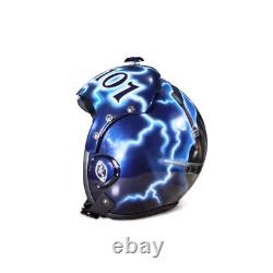 HGU-33 Grim Reaper V. 2 Flight Fighter Pilot Helmet + MBU Masker Oxygen