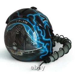 HGU-33 Grim Reapers Flight Pilot Helmet Movie Prop + MBU Masker Oxygen