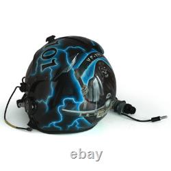 HGU-33 Grim Reapers Flight Pilot Helmet Movie Prop + MBU Masker Oxygen