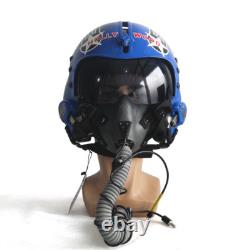 HGU-33 Hollywood Flight Helmet Prop USN Aviator MBU 12 Oxygen Mask Model