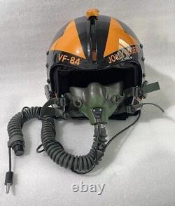 HGU-33 JOLLY ROGERS FIGHTER PILOT HELMET With OXYGEN MASK/REPRO+EXCLUSIVE BAG