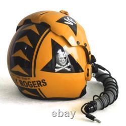 HGU-33 Jolly Rogers V. 2 Flight Helmet Movie Prop Pilot & MBU-12 Oxygen Mask