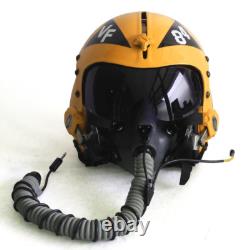 HGU-33 Jolly Rogers V. 2 Flight Helmet Movie Prop Pilot + MBU Mask Oxygen