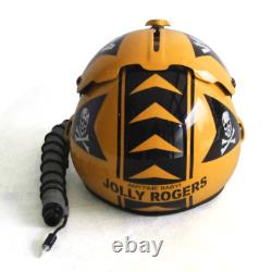 HGU-33 Jolly Rogers V. 2 Flight Helmet Movie Prop Pilot + MBU Mask Oxygen
