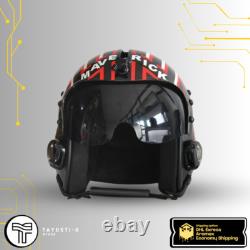 HGU-33 MAVERICK Replica flight pilot helmet Top Gun Movie Prop