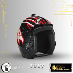 HGU-33 MAVERICK Replica flight pilot helmet Top Gun Movie Prop