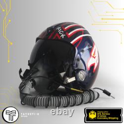 HGU-33 MAVERICK flight pilot helmet TopGun Movie Prop+Replica MBU-12 OXYGEN MASK