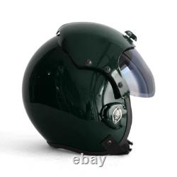 HGU-33 Plain Green Fighter Pilot Flight Helmet Movie Prop USN