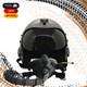 HGU-33 Plain Grey Flight Fighter Pilot Helmet + MBU Masker Oxygen