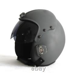 HGU-33 Plain Grey Flight Helmet Movie Prop Pilot Naval Aviator USN