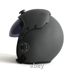 HGU-33 Plain Grey Flight Helmet Movie Prop Pilot Naval Aviator USN