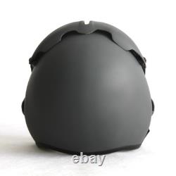 HGU-33 Plain Grey Flight Helmet Movie Prop Pilot Naval Aviator USN