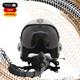 HGU-33 Plain White Flight Fighter Pilot Helmet + MBU Masker Oxygen