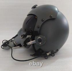 HGU-33 SIZE XL-XXL FIGHTER PILOT HELMET GREY WITH MBU-12 OXYGEN MASK REPRO+ Bag
