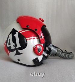 HGU 33 STYLE BLACK ACES FLIGHT HELMET with Mask FIGHTER PILOT REPRO Prop TFC