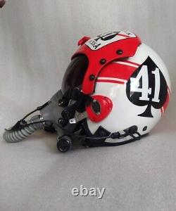 HGU 33 STYLE BLACK ACES FLIGHT HELMET with Mask FIGHTER PILOT REPRO Prop TFC