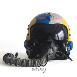 HGU-33 Silver Bull Flight Helmet Movie Prop Pilot & MBU-12 Oxygen Mask