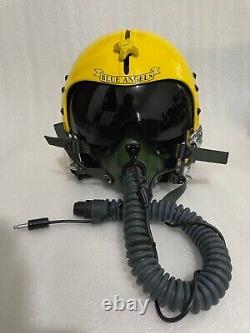 HGU 33 Style BLUE ANGELS AEROBATIC SQUADRON US Naval Aviator Pilot Helmet tfc