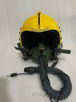 HGU 33 Style BLUE ANGELS AEROBATIC SQUADRON US Naval Aviator Pilot Helmet tfc