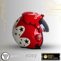 HGU-33 THUNDERBIRDS Replica flight pilot helmet Top Gun Movie Prop