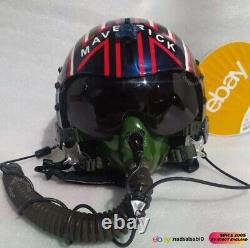 HGU-33 TOP GUN MAVERICK FIGHTER PILOT HELMET+MBU-12 OXYGEN MASK REPRO+Bag