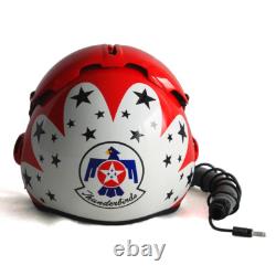 HGU-33 Thunderbirds Flight Fighter Pilot Helmet + MBU Masker Oxygen
