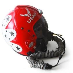 HGU-33 Thunderbirds V. 2 Flight Fighter Pilot Helmet + MBU Masker Oxygen