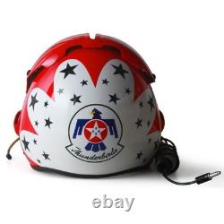 HGU-33 Thunderbirds V. 2 Flight Fighter Pilot Helmet + MBU Masker Oxygen