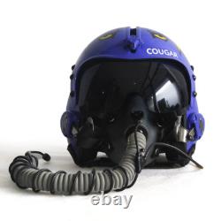 HGU-33 Top Gun Cougar Flight Helmet Movie Prop Pilot & MBU-12 Oxygen Mask