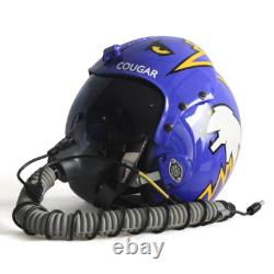 HGU-33 Top Gun Cougar Flight Helmet Movie Prop Pilot & MBU-12 Oxygen Mask HGU-33 Top Gun Cougar Flight Helmet Movie Prop Pilot & MBU-12 Oxygen Mask