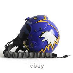 HGU-33 Top Gun Cougar Flight Helmet Movie Prop Pilot & MBU-12 Oxygen Mask