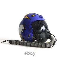 HGU-33 Top Gun Cougar Flight Helmet Movie Prop Pilot & MBU-12 Oxygen Mask