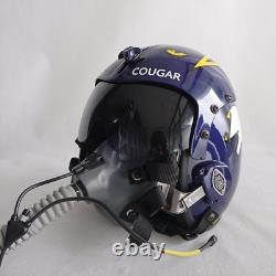 HGU-33 Top Gun Cougar Flight Helmet Movie Prop Pilot V. 2 & MBU-12 Oxygen Mask