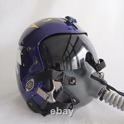 HGU-33 Top Gun Cougar Flight Helmet Movie Prop Pilot V. 2 & MBU-12 Oxygen Mask