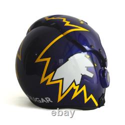 HGU-33 Top Gun Cougar V. 2 Flight Fighter Pilot Helmet + MBU Masker Oxygen