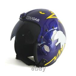 HGU-33 Top Gun Cougar V. 2 Flight Fighter Pilot Helmet + MBU Masker Oxygen