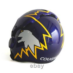 HGU-33 Top Gun Cougar V. 2 Flight Fighter Pilot Helmet + MBU Masker Oxygen