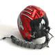 HGU-33 Top Gun Goose Flight Helmet Movie Prop Pilot & MBU-12 Oxygen Mask