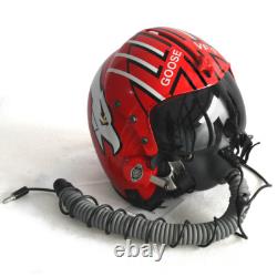 HGU-33 Top Gun Goose Flight Helmet Movie Prop Pilot & MBU-12 Oxygen Mask