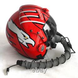 HGU-33 Top Gun Goose Flight Helmet Movie Prop Pilot & MBU-12 Oxygen Mask