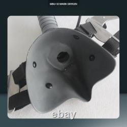 HGU-33 Top Gun Goose Flight Helmet Prop USN Aviator MBU-12 Oxygen Mask Model