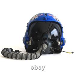 HGU-33 Top Gun Hollywood Flight Helmet Movie Prop Pilot & MBU-12 Oxygen Mask