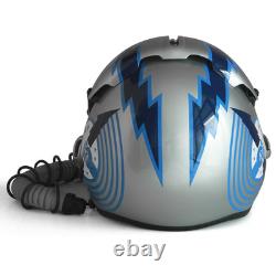 HGU-33 Top Gun Iceman Flight Helmet Movie Prop Pilot & MBU-12 Oxygen Mask