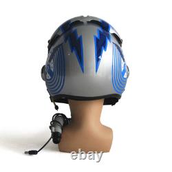 HGU-33 Top Gun Iceman Flight Helmet Prop USN Aviator MBU-12 Oxygen Mask Model