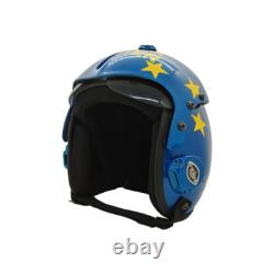 HGU-33 Top Gun Jester Flight Fighter Pilot Helmet + MBU Masker Oxygen