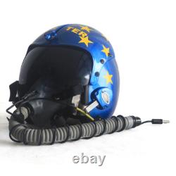 HGU-33 Top Gun Jester Flight Helmet Movie Prop Pilot & MBU-12 Oxygen Mask
